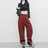 (Unisex) カーデンカーゴストリングパンツ