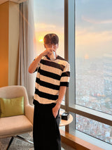 Daily linen ice banding wide pants