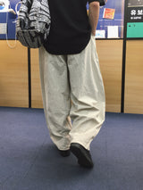 モノリネンワイドバルーンパンツ 4C