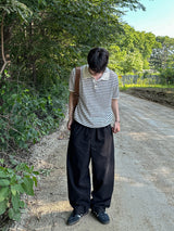 [Premium] タリ―ハーフカラーニット