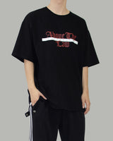 オックルオーバー半袖Tシャツ