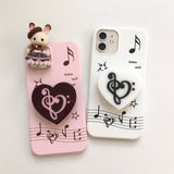 LOVE melody Hard Case - PINK