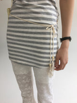 Urban striped mini dress (2color) 