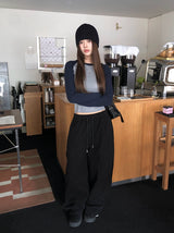 Zeta Cargo String Wide Banding Pants