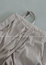 4WAY Cargo Detachable Bermuda Long Wide Pants