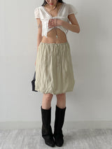 Peanut Fold Layered Long Boots