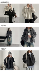 Denco Stitch String High-Neck Jumper