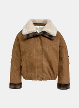 Rowen Suede Fur Collar Jumper