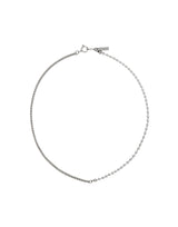 [1157] Ball Mix Chain Necklace