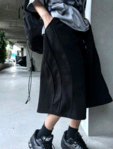 24SS カーブドバミューダパンツ