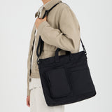 Memory Canvas Cross Tote Bag_Black