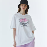 Coral T-Shirt White