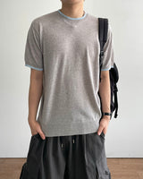 エルビンバンブーショートスリーブニット