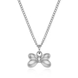 bubble butterfly necklace