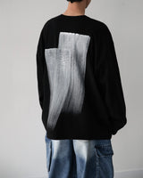 PAINTオーバーサイズフィットロングスリーブTシャツ