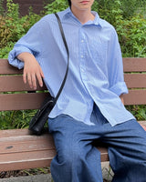 logic striped shirt