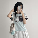 96 T-Patch Patch Ringer T-shirt (4 colors)