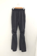 ストライプブーツカットバンディングパンツ