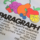 DIRTY WASHED FRUIT T SHIRT