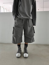 ポアリベット8分丈バミューダパンツ 3C