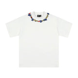 Embroidered Neck Logo Tee
