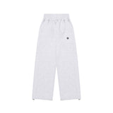 ステッチロゴストリングジョガーパンツ[WHITE MELANGE]