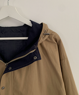 About Colorful Hood Bomber Jacket