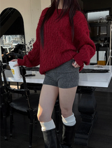 [F/W] ニットショートパンツ