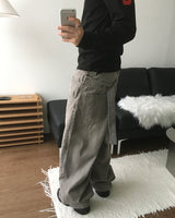 ステップ ベルト デニム パンツ