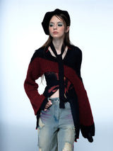 Emoha cosmo lady printed punk long shirt