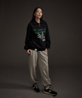 W BLUEBIRD HALF ZIP-UP SWEATSHIRT NAVY