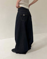 [ORIGINAL] Together Pocket Wide Denim Pants