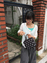 Die Dot Square Sross Tote Bag
