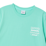 25SS ミックスタイプグラフィックスショートスリーブTシャツ エメラルドグリーン