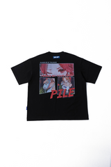 Pileコラボレーション l バックプリントTシャツ