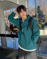 Naru Gofcore Windbreaker(Light Blue)