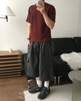 ブルーム クロップ ショートスリーブ ニット