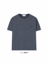Nice Striped Pocket Top