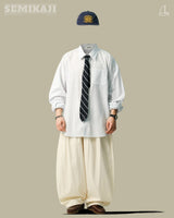 [SEMADE] Easy Cotton Banding Balloon Pants