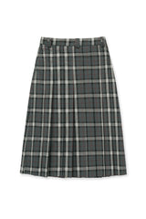 check skirt (grey)
