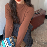 Lovmi Wave Half-Turtleneck T-Shirt 
