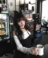 レースミニスターTシャツ_ブラック