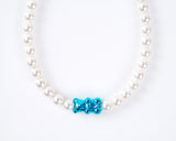 Petit Bear Pearl Bracelet_Blue