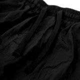 PEANUT STAIN - Nut Running Black Nylon Long Pants