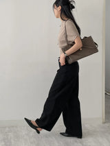 Lingsa Wide Denim Pants