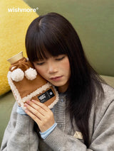 Original cute plush water-filled hot water bottle