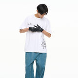 ドローイングデザイン半袖Tシャツ
