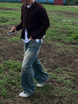 Notrick Curved Denim Pants S M L (3 Colors)
