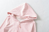 Sophie Slim Rib Hoodie Zip-up