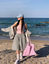 [BELLIDE MADE] Beach Bermuda Training Pants